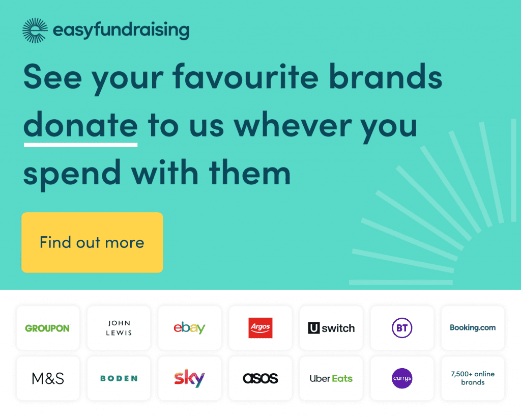 Support us through easyfundraising